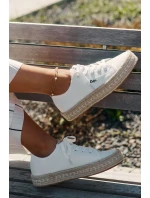 Dámské Tenisky S Pletením Lee Cooper LCW-25-44-3217 Bílé