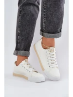 Dámské klasické zlaté tenisky Ville