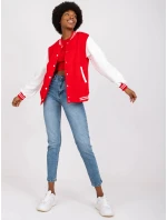 Dámská mikina EM BL 722.44P Červená - FPrice