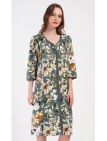 Dámské domácí šaty s tříčtvrtečním rukávem Marie