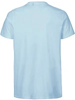 Neutral O 61001 Pánské tričko z bio bavlny 77.6101 light blue