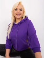 Mikina RV BL 8221.96 tmavě fialová