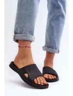 Klasické dámské černé žabky Juniria