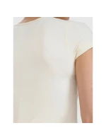 Dámské rychleschnoucí tričko na jógu a pilates 4F 4FWSS25TFTSF1270-11S Dámské rychleschnoucí tričko na jógu a pilates 4F 4FWSS25TFTSF1270-11S