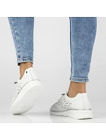 Dámské kožené ažurové polobotky Filippo DP6714