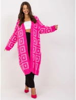 Dámský svetr LC SW 0296 fluo růžový