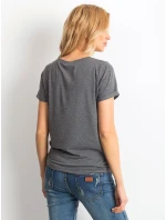 Tričko RV TS 4838.44P tmavě šedá