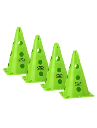 Sada tréninkových patníků 4 ks - 30 cm zelená / PT4-13H-G Sada tréninkových patníků 4 ks - 30 cm zelená / PT4-13H-G