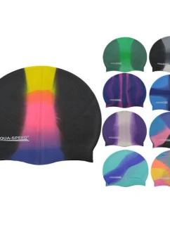 Plavecká čepice Aqua-Speed silikonová multi BUNT