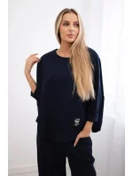 Souprava Punto Milano Winter tepláky + kalhot Námořnická modř Souprava Punto Milano Winter tepláky + kalhot Námořnická modř