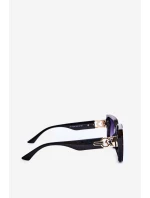 Černé Dámské Sluneční Brýle UV400 ve Čtvercovém Tvaru