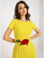 LK SK 506318 šaty.16P žlutá LK SK 506318 šaty.16P žlutá