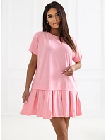 RV SK šaty A1229.10P světle růžové