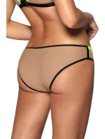 Kalhotky V-10153 černá/béžová/zelená - Axami Kalhotky V-10153 černá/béžová/zelená - Axami