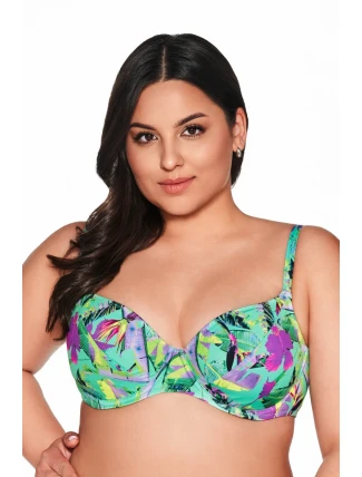 PLAVKOVÁ PODPRSENKA SK 211 VIBRANT GREEN MAXI