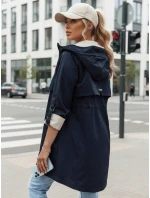 Dámská přechodná bunda parka MEROY navy blue FashionStreet TY4291
