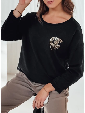 Dámská oversize halenka ICONIQ černá FashionStreet RY2696