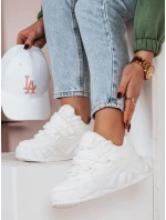 Dámské tenisky na platformě LALANDRA white FashionStreet ZY0685