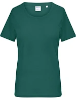 Daiber 8039 Dámské bio tričko s jemným žebrováním 02.8039 smoky green Daiber 8039 Dámské bio tričko s jemným žebrováním 02.8039 smoky green