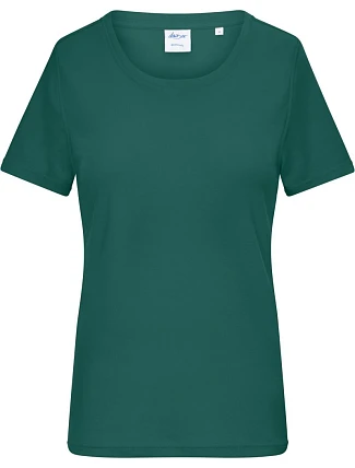 Daiber 8039 Dámské bio tričko s jemným žebrováním 02.8039 smoky green Daiber 8039 Dámské bio tričko s jemným žebrováním 02.8039 smoky green
