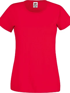 Fruit of the Loom Lady-Fit Original T Dámské tričko 16.1420 red