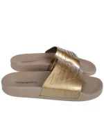 Pantofle X4PS02 zlatá - Emporio Armani