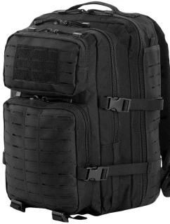 Velký batoh M-TAC Assault Pack s laserovým řezem - černý