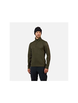 Pánská mikina ROSSIGNOL MID LAYER STRETCH HZ, zelená