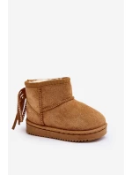 Dětské izolované Botky Sněžáky se šňůrkami Camel Mikyla