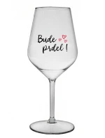BUDE PRDEL! - priehľadný nerozbitný pohár na víno 470 ml BUDE PRDEL! - priehľadný nerozbitný pohár na víno 470 ml