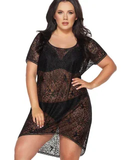 PLÁŽOVÉ ŠATY SP 22 ČERNÉ