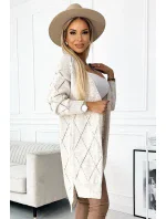 Dámský svetřík 486-2 Kardigan - Numoco basic