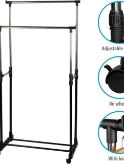 Šatní skříň šatní skříň 75x42x93-158CM ALPINA