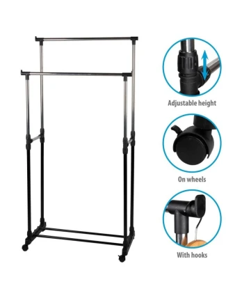 Šatní skříň šatní skříň 75x42x93-158CM ALPINA