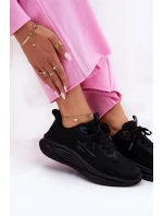 Sportovní Obuv Tenisky Dámské Big Star RR274A144 HI-POLY SYSTEM Černé