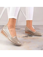 Potocki W SZ12018 WOL130B boty na středním podpatku s podpatky