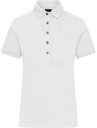 Daiber JN 1301 Dámské žerzejové polo 02.1301 white Daiber JN 1301 Dámské žerzejové polo 02.1301 white