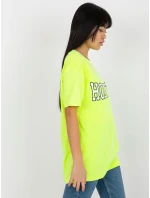 Dámské tričko EM TS 527 1.26X fluo žlutá - FPrice