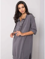Šaty RV SK 6273.47P tmavě šedá