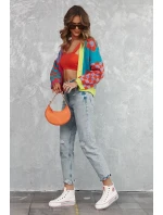 Dámské vysoké textilní tenisky na platformě Big Star LL274185 Bílá Dámské vysoké textilní tenisky na platformě Big Star LL274185 Bílá