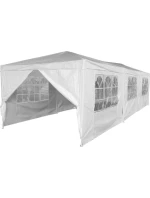 ZAHRADNÍ CATERINGOVÝ STAN 9x3M + 8 STĚN BÍLÝ