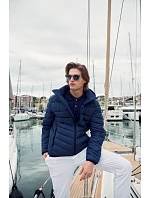 Clique Idaho Jacket Men Pánská prošívaná bunda 67.0976 fog green Clique Idaho Jacket Men Pánská prošívaná bunda 67.0976 fog green
