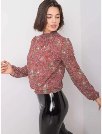 Halenka D50039F11031A tmavě růžová Halenka D50039F11031A tmavě růžová