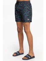 Pánské plavky F1GT03WO05Y U173 tmavě modré - Guess Pánské plavky F1GT03WO05Y U173 tmavě modré - Guess