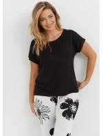 Pyžamo De Lafense 743 Elle kr/r S-2XL Pyžamo De Lafense 743 Elle kr/r S-2XL