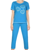 Dámské pyžamo 667 light blue plus - REGINA