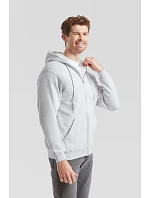 Fruit of the Loom Classic Hooded Sweat Jacket Mikina s kapucí 16.2062 red Fruit of the Loom Classic Hooded Sweat Jacket Mikina s kapucí 16.2062 red