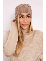 Milano fleecová čepice K203 tmavě béžová Milano fleecová čepice K203 tmavě béžová