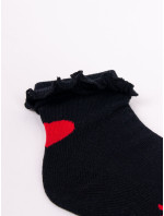 Yoclub 3Pack Ponožky s volánem SKA-0069G-000J-002 Vícebarevné