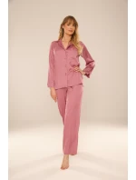 De Lafense 883 Cordelia pyžamo dlouhé/r M-2XL rozepínací